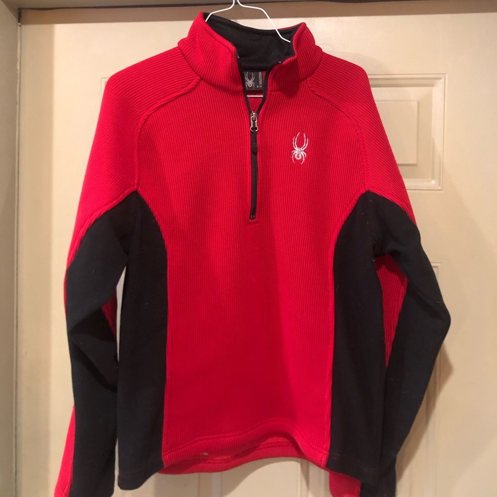 Spyder Pullover Zip Up Sweater/Jacket